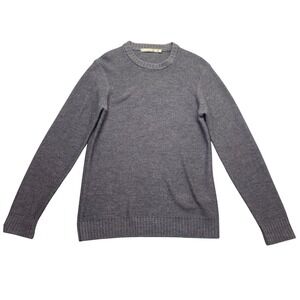 Icebreaker Merino Wool Crew Neck Sweater Mens Medium Gray Knit IB-Z-201707001